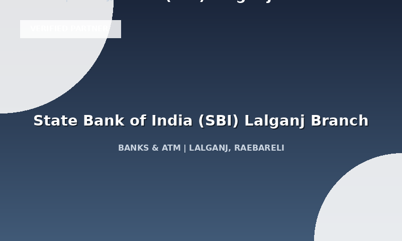 State Bank of India (SBI) Lalganj Branch