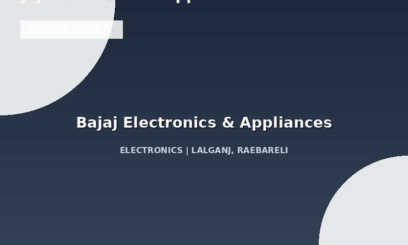 Bajaj Electronics & Appliances