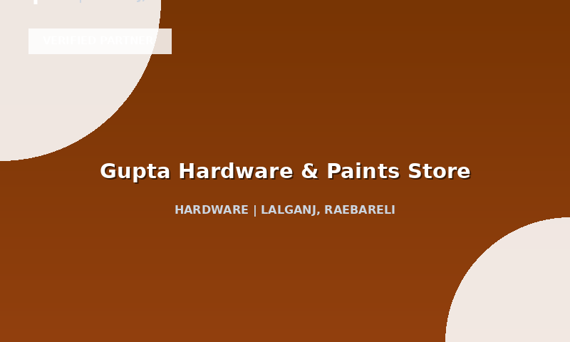 Gupta Hardware & Paints Store